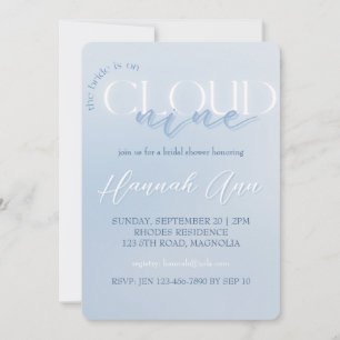 Invitación En la Nueve Ducha Británica