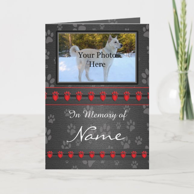 Invitación en memoria de personalizados - Compañer (Anverso)