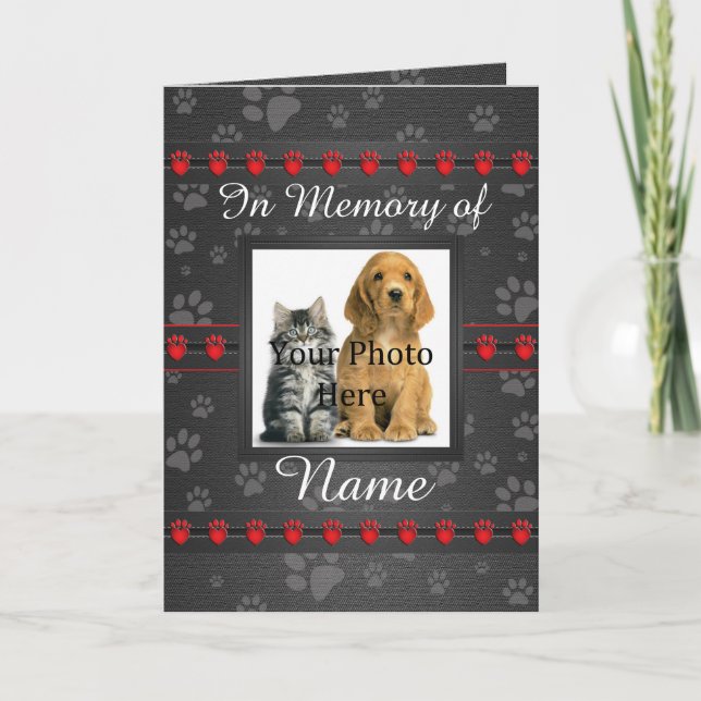 Invitación en memoria de personalizados - Compañer (Anverso)