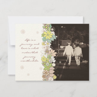 Invitación En Memoriam, gracias a tu esposo o a tu esposa por