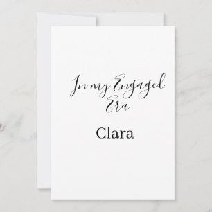 Invitación En mi era comprometida agregar nombre fecha compro