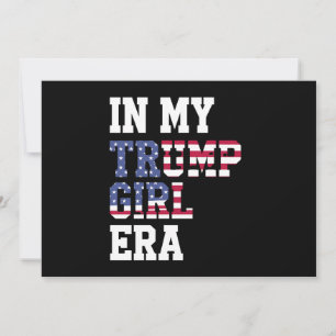 Invitación En Mi Era De Chica Trump US 47º Presidente