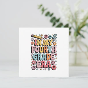 Invitación En Mi Era de Cuarto Grado Cuarto Grado Regreso a l
