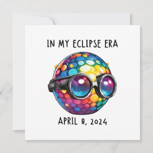 Invitación En Mi Era De Eclipse Solar 2024