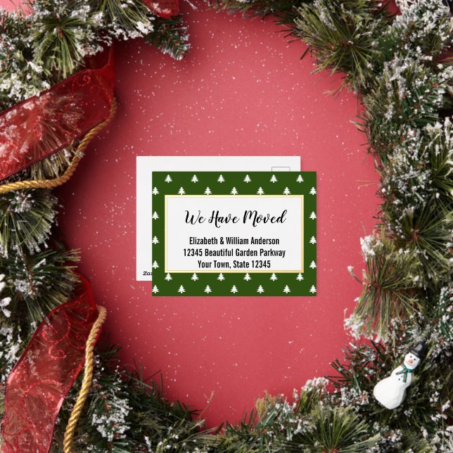 Invitación en movimiento de árboles de Navidad ver (in situ)