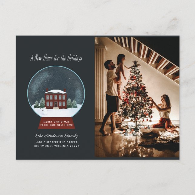 Invitación en movimiento de foto de festividad de  (Anverso)