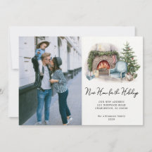 Invitación en movimiento de fotos de vacaciones en