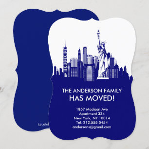 Invitación en movimiento de la línea Sky Line de l
