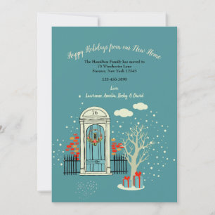 Invitación en movimiento de las puertas delanteras