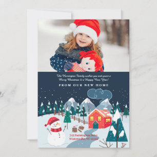 Invitación en movimiento de vacaciones fotográfica