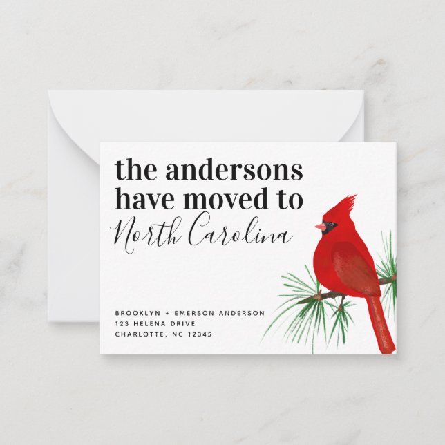 INVITACIÓN en movimiento del Cardenal Norte del pr (Anverso)