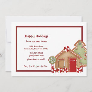 Invitación en movimiento del feriado de la casa de