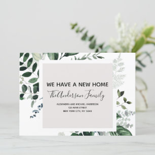 Invitación en movimiento Eucalipto Verde