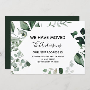 Invitación en movimiento Eucalipto Verde