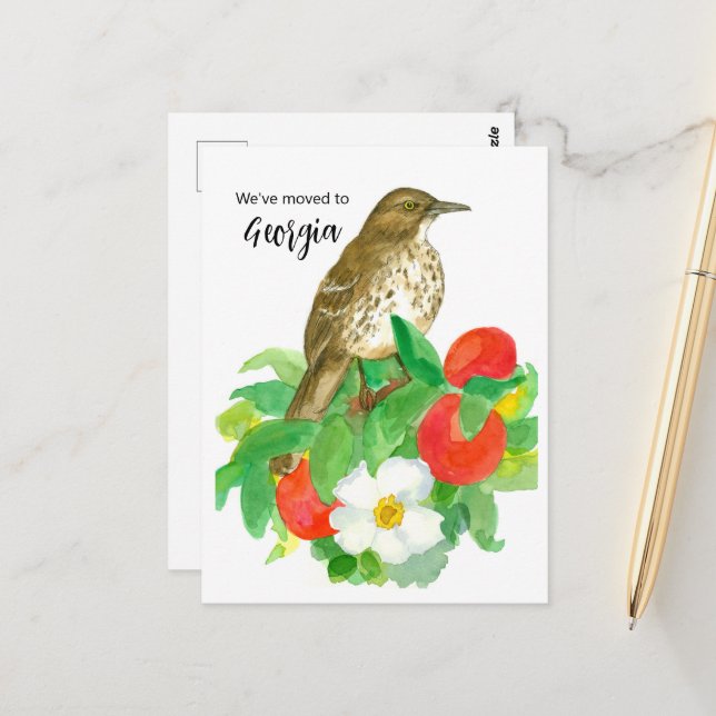 Invitación en movimiento Georgia Peaches Cherokee  (Anverso/Reverso In Situ)