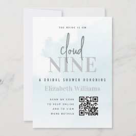 Invitación En Nueve Nueve Novedades Modernas Ducha De Novias 