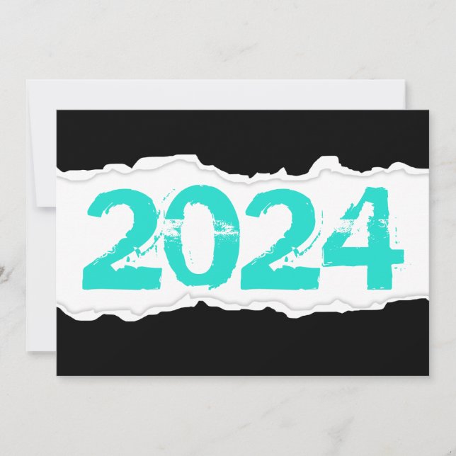 Invitación en papel rota en 2024 (Anverso)