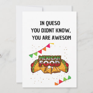 Invitación En Queso Funny El Amor Por La Comida Mexicana
