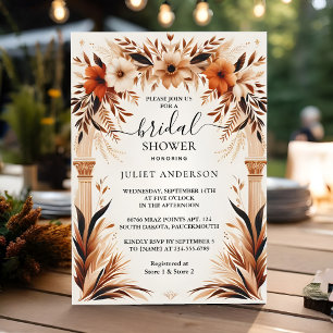 Invitación En Rustic Fiesta Rustic Negrita Ducha Bridal Españ