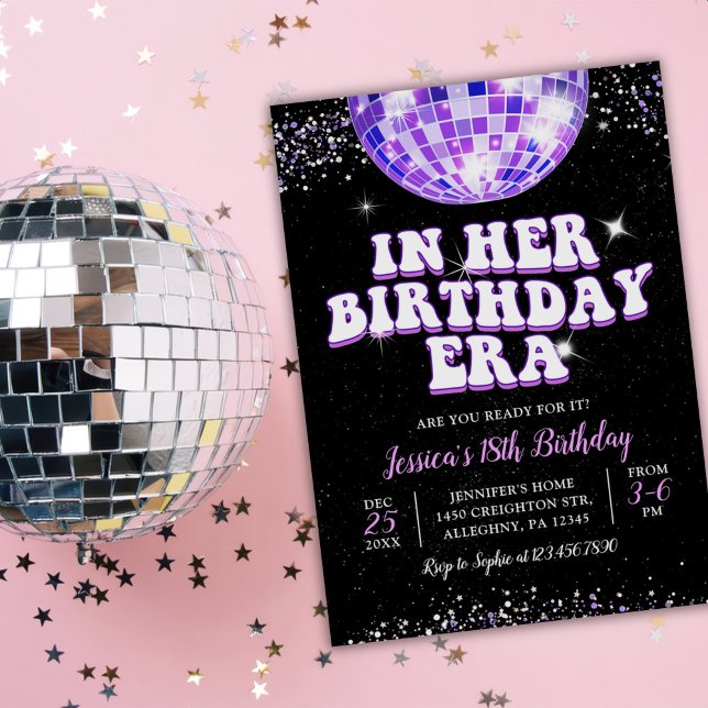 Invitación En su fiesta de cumpleaños (Subido por el creador)
