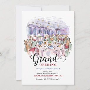 Invitación en un restaurante