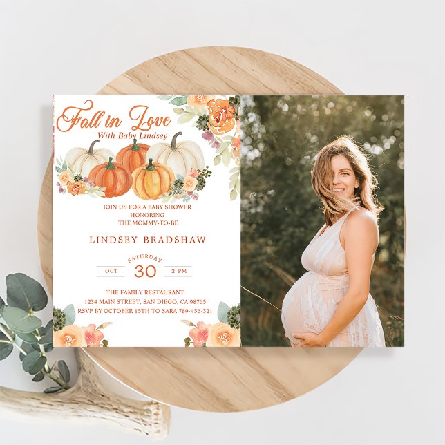 Invitación Enamorado Baby Shower Minimalista (Subido por el creador)