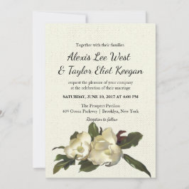 Invitación Enamorado - Magnolia Grandiflora Boda