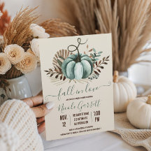 Enamorarse, Calabaza Azul, Regadera Floral Nupcial