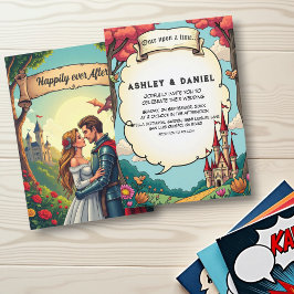 Invitación Encantado Bosque Woodland Castle Fairytale Boda