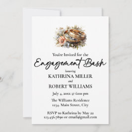 Invitación Encantador Anillo de Bodas, Batalla de compromiso