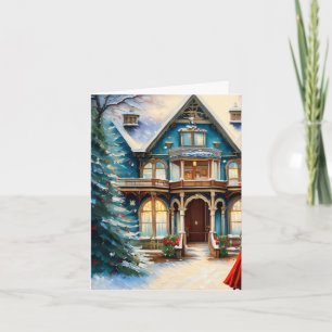 Invitación Encantador Bed N Breakfast Navidades de la Casa Vi