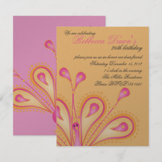 Invitación ¡Encantador Feathered!
