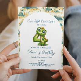 Invitación Encantador Fiesta del cuarto cumpleaños de Fairy T