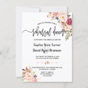 Invitación Encantador Rubor Ensayo de floración rosa roja