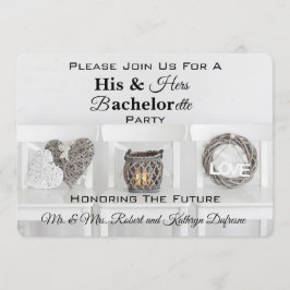 Invitación Encantador su fiesta de licenciatura y soltera