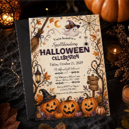Invitación encantadora de Halloween