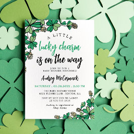 Invitación Encanto afortunado en el camino hacia el Baby Show