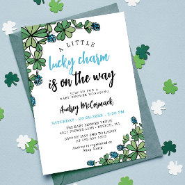 Invitación Encanto afortunado por el camino del niño Baby Sho