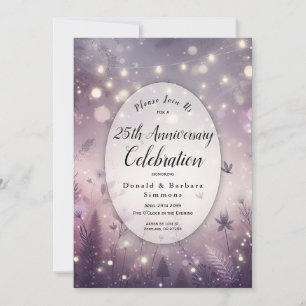 Invitación Encanto estelar de año editable en flor
