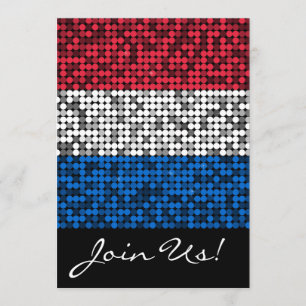 Invitación Encanto patriótico