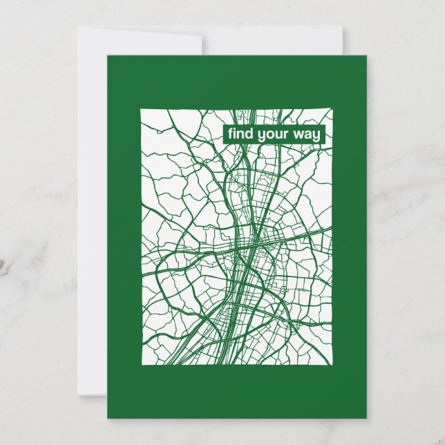 Invitación encontrar tu camino (Anverso)