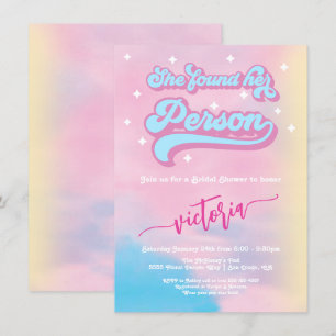 Invitación Encontró a su Fiesta Person Pop Star Disco