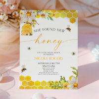 Encontró Su Ducha De Novias Beehive De Abeja