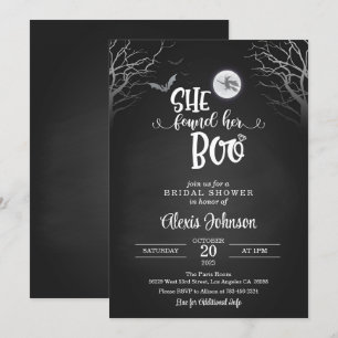 Invitación Encontró Su Ducha De Novias De Boo