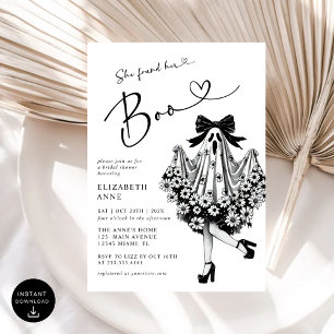Invitación Encontró Su Ducha De Novias Florales De Boo