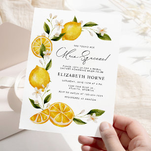 Invitación Encontró Su Principal Brigada Floral De Citrus