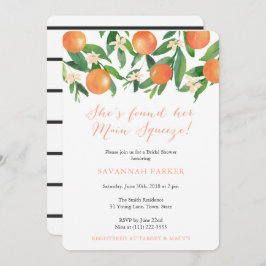 Invitación Encontró su principal ducha de bridas de cítricos 