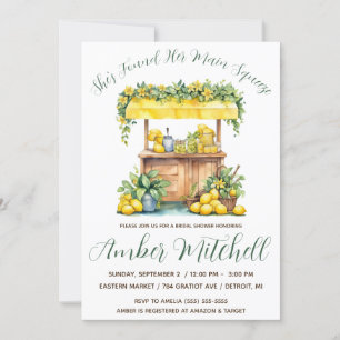 Invitación Encontró Su Principal Squeeze, La Ducha De Novias