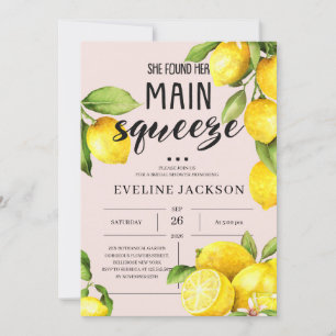 Invitación Encontró su principal verano de citrones de esquis