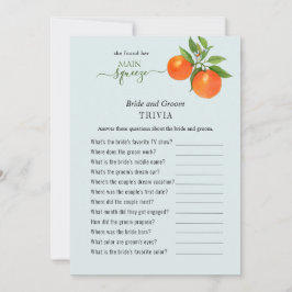 Invitación Encontró sus juegos de Shower Trivia